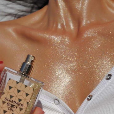 body glitter hacks